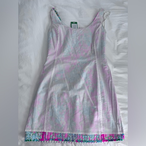 NWT Lilly Pulitzer Eaton Shift Dress SZ 4 Pop Pink Southern Charm - Picture 12 of 16